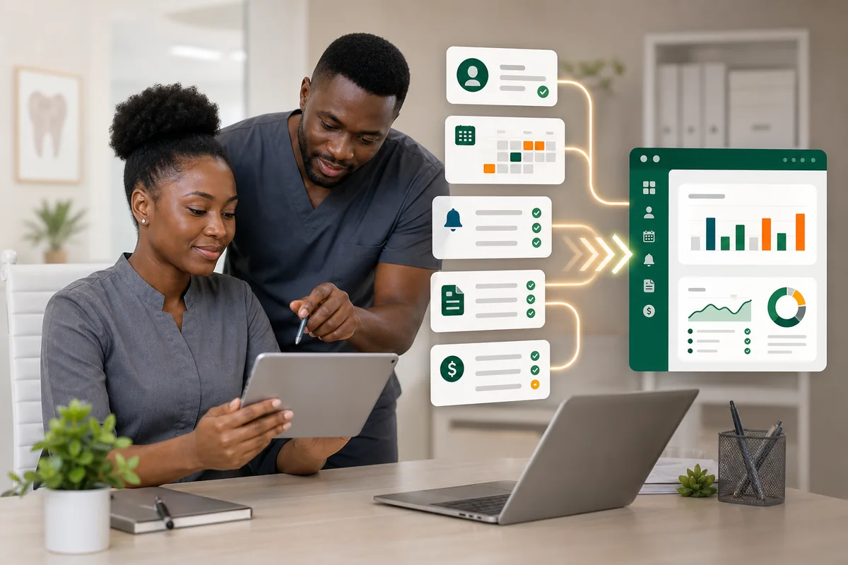 Dental clinic migration support to SmileFlow