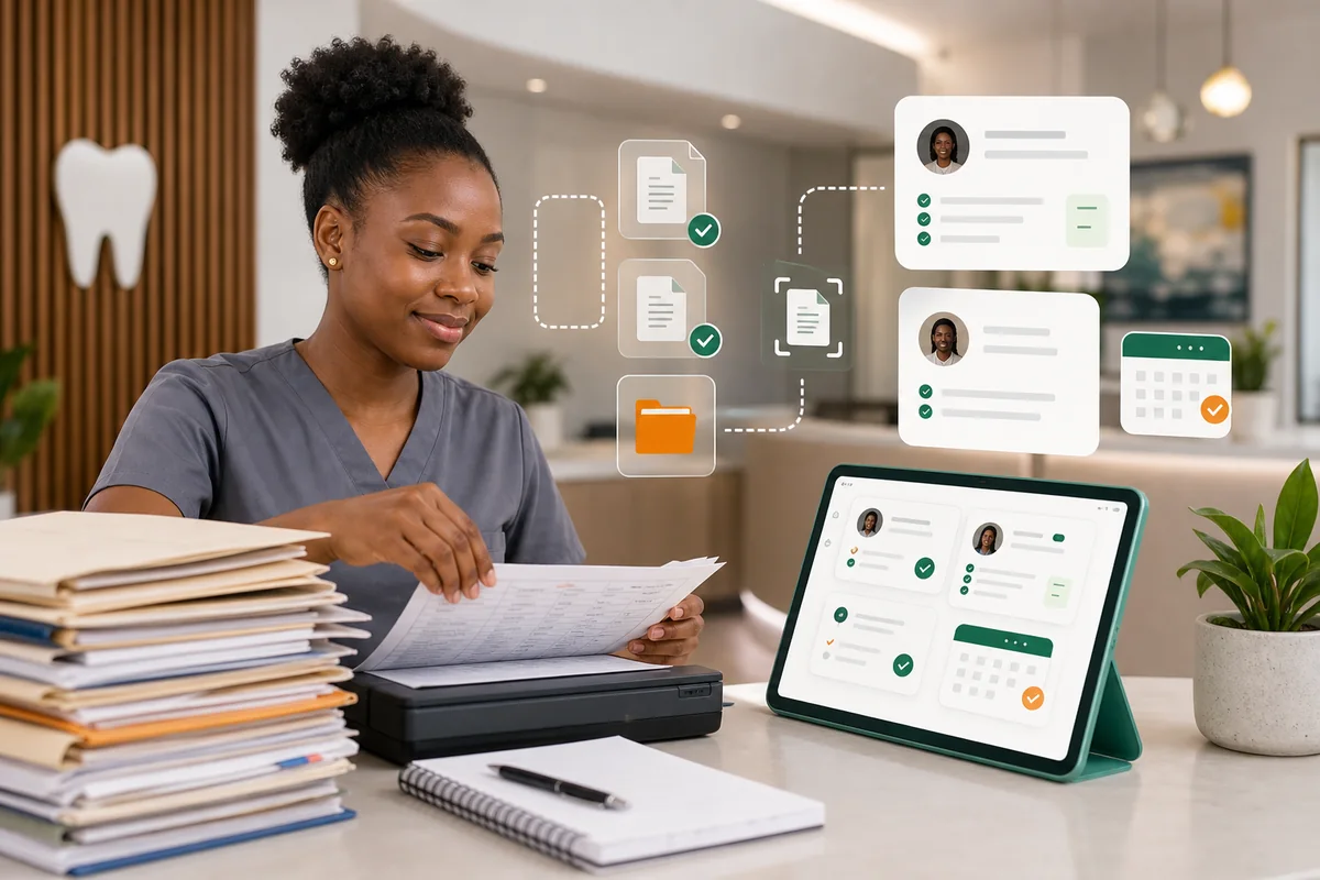 Clinic moving from paper records to SmileFlow