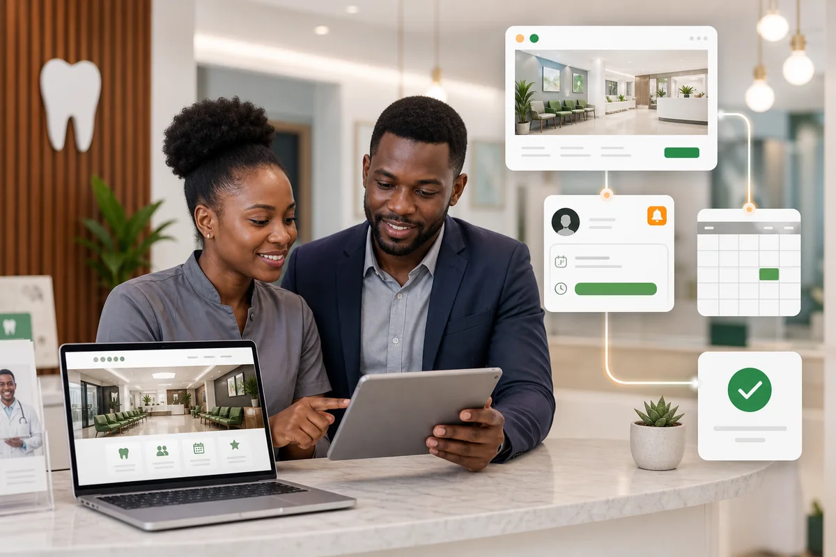 Website integration with SmileFlow